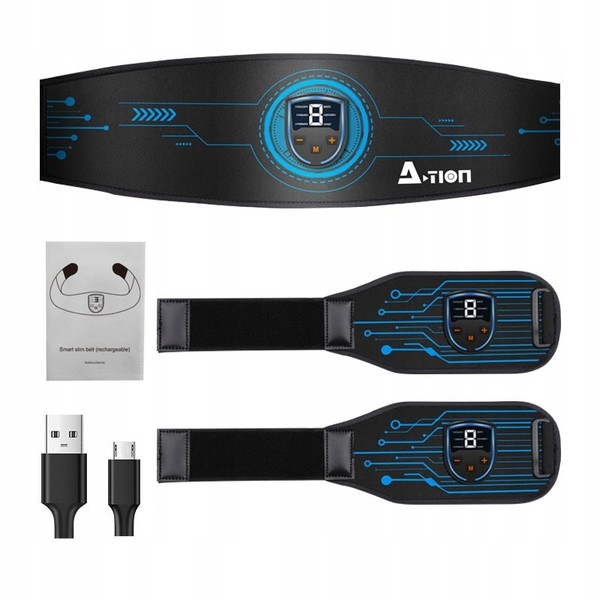 A-Tion Elektrostimulátor na břicho BPC0399 černý