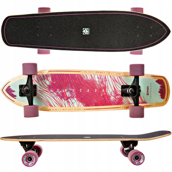Raven Skateboard Cascada vícebarevný