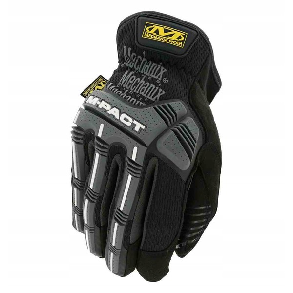 Mechanix Wear M-Pact Cuff Ochranné rukavice Black/Grey XL