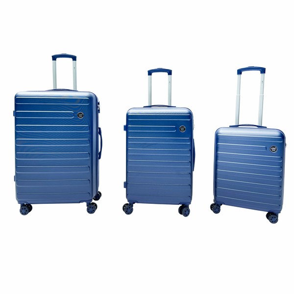 Linder Exclusiv Sada cestovních kufrů SC1002 Modrá