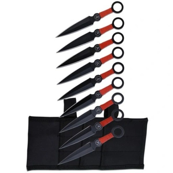 Master Cutlery PP-060-9 Sada 9 Vrhacích nožů