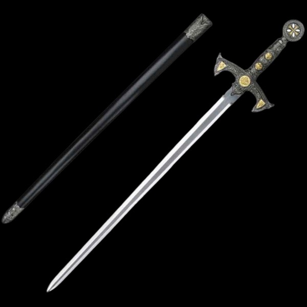 Master Cutlery B - HK-5518 Templářský meč s pochvou