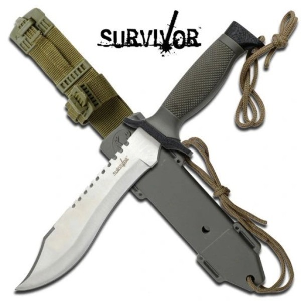 Master Cutlery Survival Silver HK-6001S Profesionální nůž