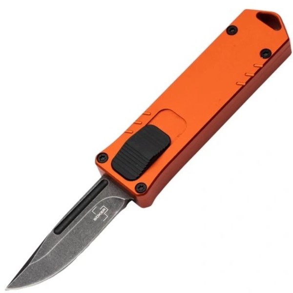 Boker Plus USA USB OTF Nůž-Oranžový