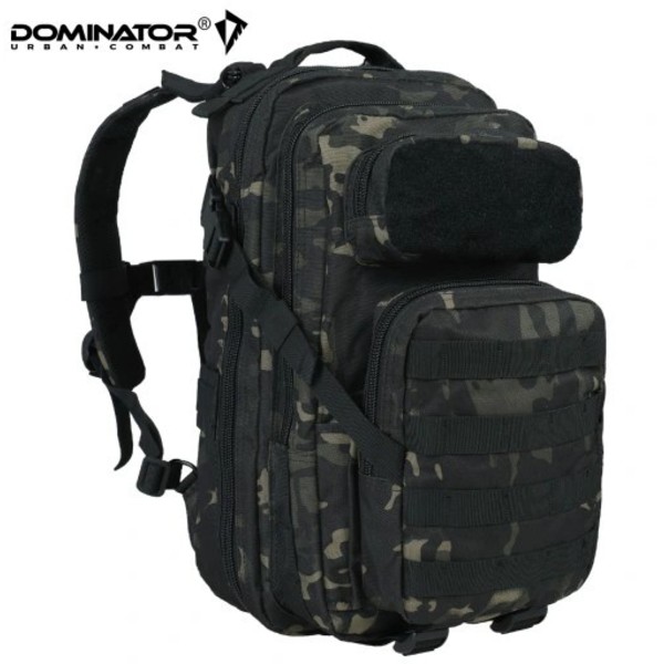 Dominator Velcro vojenský batoh na suchý zip 20-40 l černý