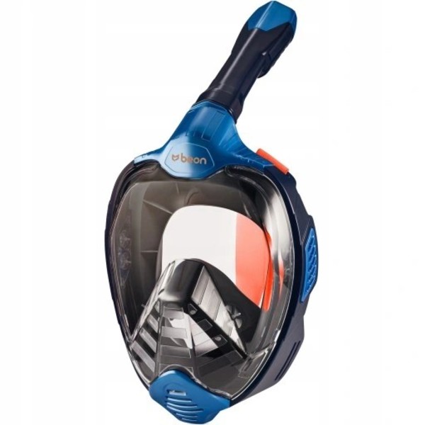 ​​Beon Pro G2 Celoobličejová potápěčská maska, modrá L/XL