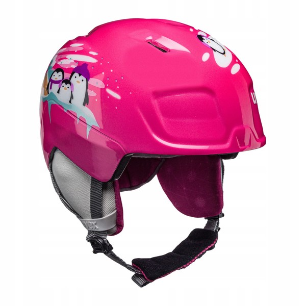 UVEX Manic Dětská lyžařská helma růžová, fialová