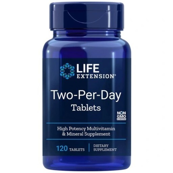 Life Extension Two-Per-Day Doplněk stravy tablety 120 ks
