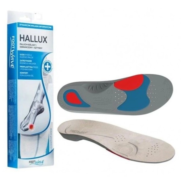 FootWave Hallux ortopedické vložky do bot vel. S/XS