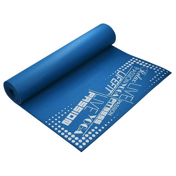 Gymnastická podložka LIFEFIT SLIMFIT PLUS, 173x61x0,6cm, modrá