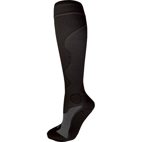Kompresní sportovní ponožky WAVE, černé, vel. 35-38