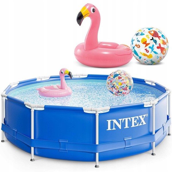 Kovový zahradní bazén Intex 305x76